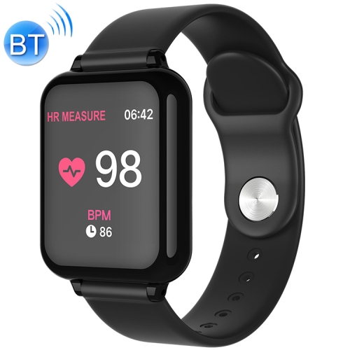 

B57T 1.3 inch IPS Color Screen Smart Watch,IP67 Waterproof, Support Call Reminder /Heart Rate Monitoring/Sleep Monitoring/Sedentary Reminder/Blood Pressure Monitoring / Blood Oxygen Monitoring(Black)