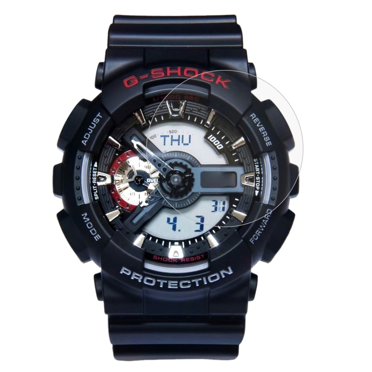 

For Casio GA-100 / GA-110 0.26mm 2.5D 9H Tempered Glass Film Screen Protector