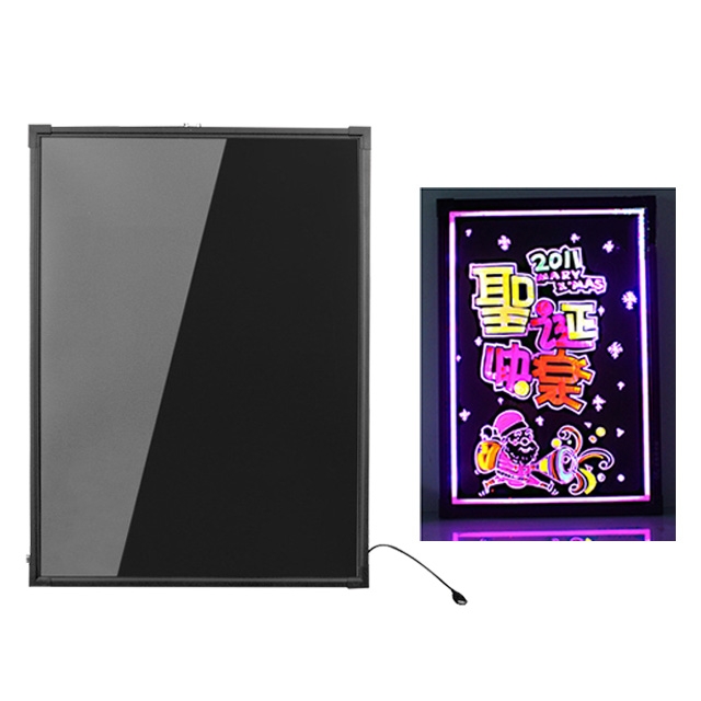

50x70cm Electronic Handwriting Fluorescent Board Glowing Advertising Blackboard