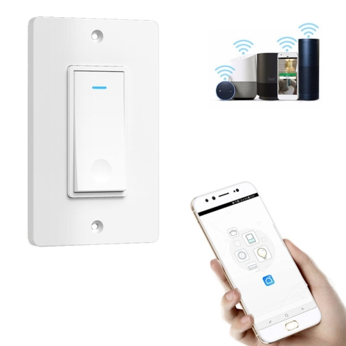 

120 Type WiFi Smart Wall Touch Switch, US Plug(White)