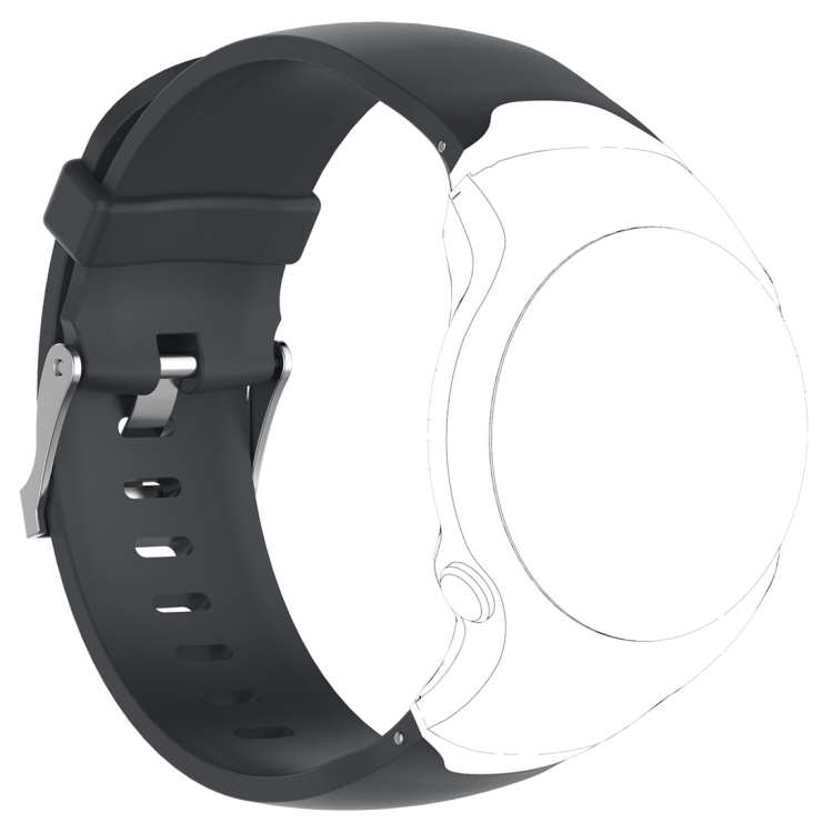 

Smart Watch Silicone Wrist Strap Watchband for Garmin Approach S3 (Black)