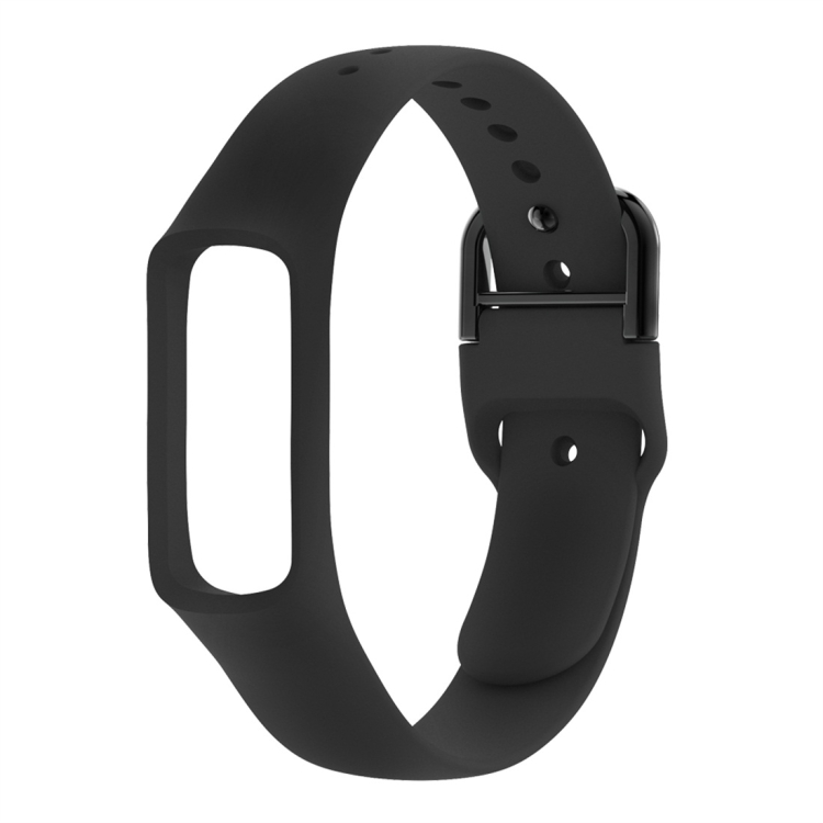 

Smart Watch Pure Color Silicone Wrist Strap Watchband for Galaxy Fit-e (Black)