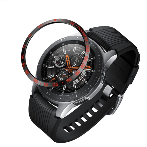 

Dial Steel Protective Frame for Galaxy Watch 46mm (Black Red)