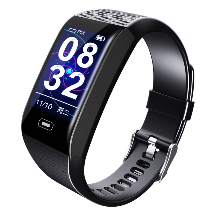 

CK28 Smart Bracelet, Support Heart Rate & Blood Pressure Monitoring / Sedentary Reminder / Sleep Monitoring / Call Reminder (Black)
