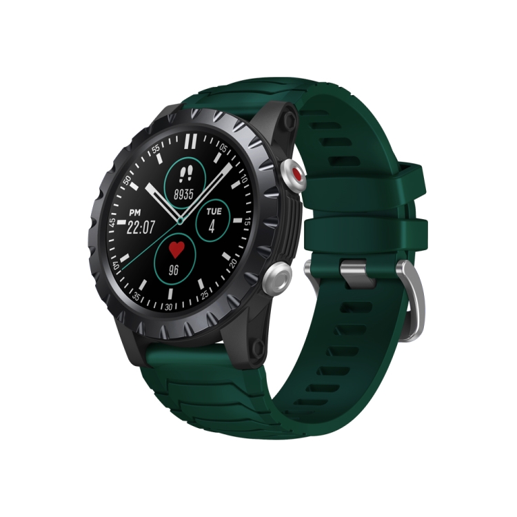 

Zeblaze Stratos GPS 1.32 inch Color Touch Screen Bluetooth 5.0 50m Waterproof Smart Watch, Support Sleep Monitor / Heart Rate Monitor / Sports Mode (Green)