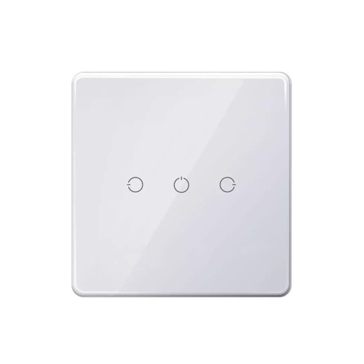 

Original Xiaomi Xiaobai Smart Wireless Remote Switch for Home Light Controller Work with Bluetooth Mesh Gateway Mi Home APP, Three Buttons (White)