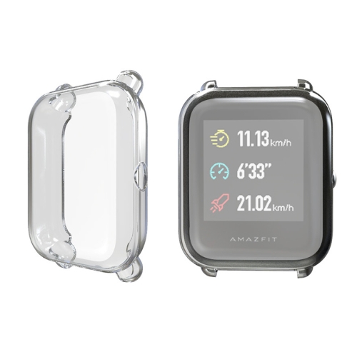 

Electroplating TPU Protective Case for Xiaomi Huami Amazfit Bip Lite Version 20mm(Transparent)