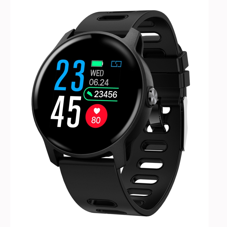 

S08 1.3 inch IPS Color Screen IP68 Waterproof Smart Watch, Support Call Reminder /Heart Rate Monitoring /Blood Pressure Monitoring /Sleep Monitoring (Black)