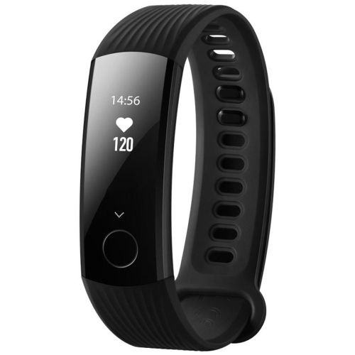 

Original Huawei Honor Band 3 0.91 inch OLED Screen Smart Wristband, 5ATM Waterproof, Support Pedometer/ Heart Rate Monitor / Information Reminder / Sleep Monitor(Black)