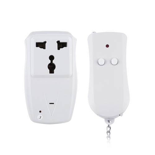 

110V Indoor Wireless Smart Remote Control Switch with Single Keychain Transmitter, CN Plug