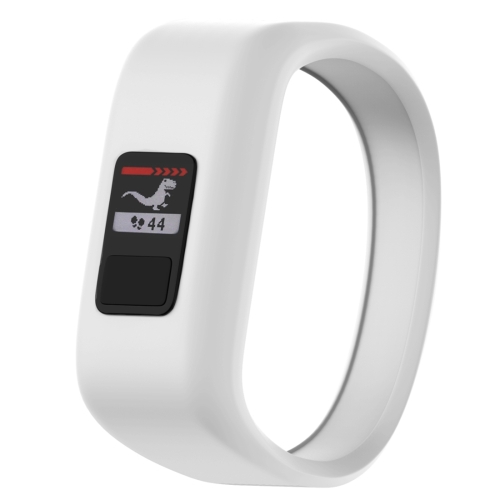 

Silicone Sport Wrist Strap for Garmin Vivofit JR, Size: Small (White)