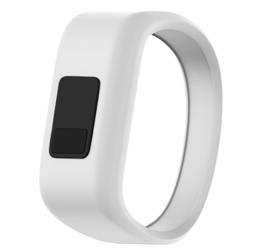 

Silicone Sport Wrist Strap for Garmin Vivofit JR, Size: Large (White)