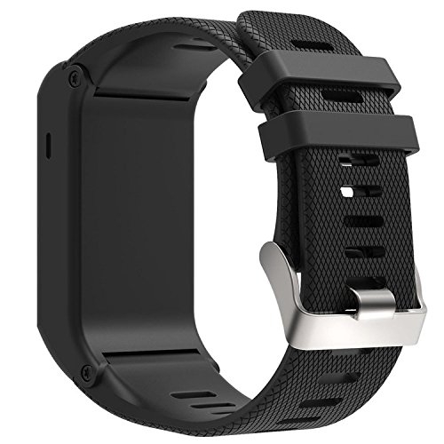 

Silicone Sport Wrist Strap for Garmin Vivoactive HR (Black)