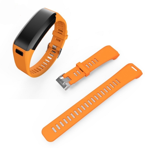 

Silicone Sport Wrist Strap for Garmin Vivosmart HR 1 (Orange)