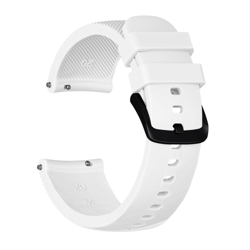 

Crazy Horse Texture Silicone Wrist Strap for Huami Amazfit Bip Lite Version 20mm (White)