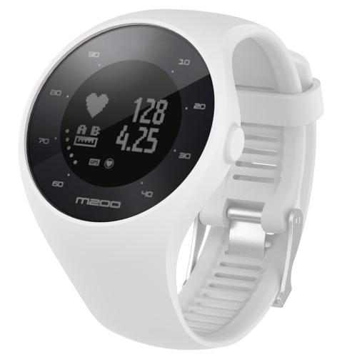 

Silicone Sport Wrist Strap for POLAR M200 (White)