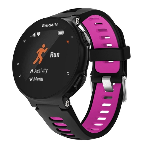 

Smart Watch Silicone Wrist Strap Watchband for Garmin Forerunner 735XT(Rose Red)