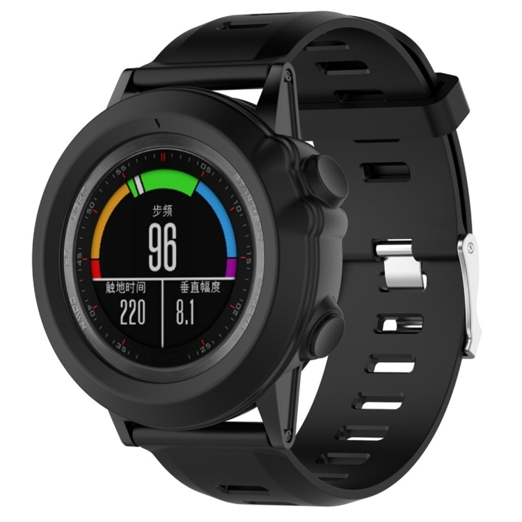 

Smart Watch Silicone Protective Case for Garmin Fenix 3(Black)