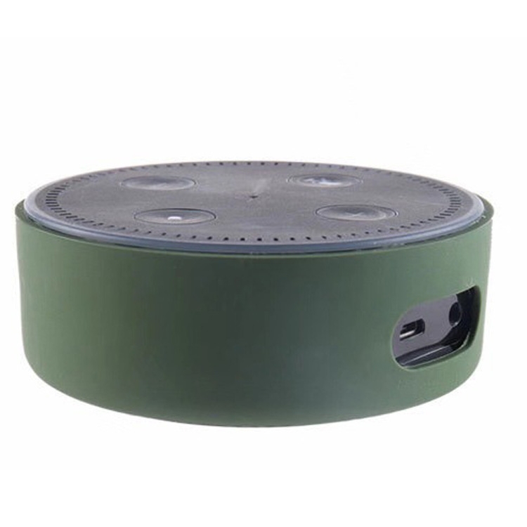 

Amazon Echo Dot 2 Intelligent Bluetooth Speaker Shockproof Silicone Case(Army Green)