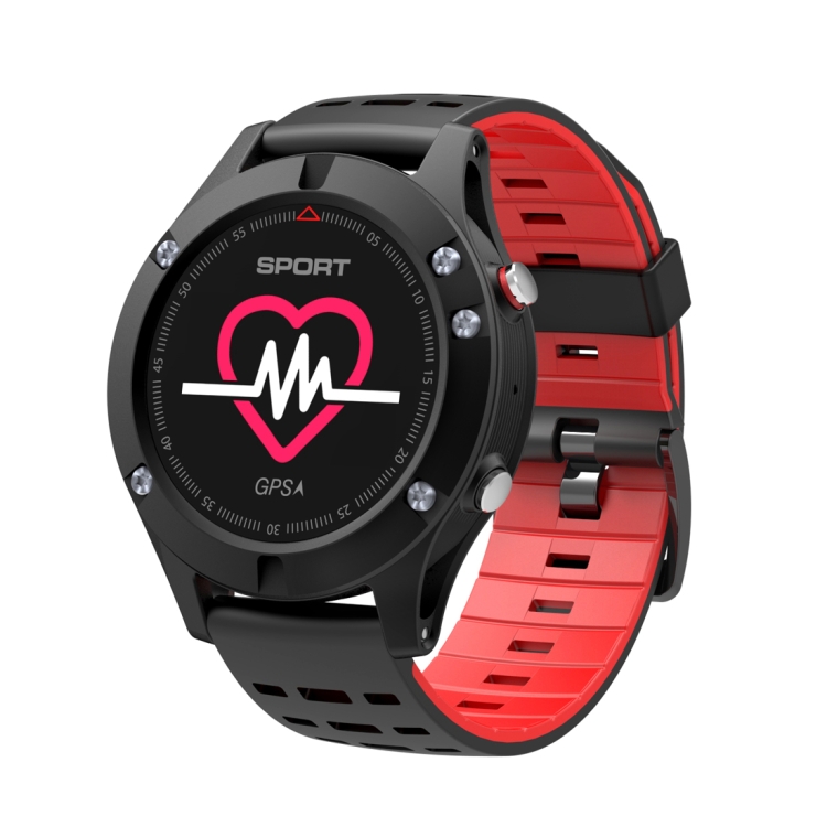

F5 0.95inch IP67 Waterproof Smartwatch Bluetooth 4.2, Support Incoming Call Reminder / Blood Pressure Monitoring / Sleep Monitoring (Red)