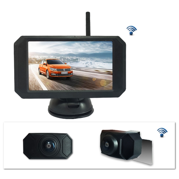 

WX5310D 5 inch HD 720P Digital Wireless Set Car Rear View Camera for Security Backup Parking, IP67 Waterproof, Wide Viewing Angle: 170 Degree