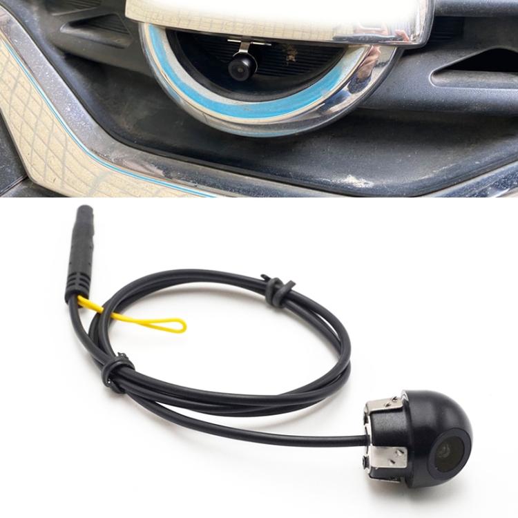 

640x480 Pixel Waterproof Car Auto-sensitivity 12mm Mini Straw Hat Rear View Backup Reverse Camera