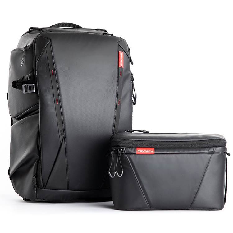 

PGYTECH P-CB-020 2 in 1 Waterproof Shockproof Outdoor Dual Shoulders Backpack + Single Shoulder Bag (Black)