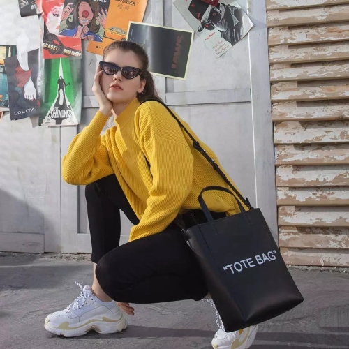 

Original Xiaomi Youpin CARRYO Cowhide Single Shoulder Tote Bag(Black)