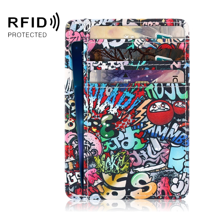 

Antimagnetic RFID Multifunction Card Pack Graffiti Edition