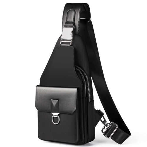 

WEIXIER 9501 Multifunctional Oxford Cloth Waterproof Outdoor Sports Waist Bag Single Shoulder Bag(Black)