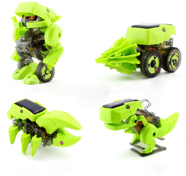 

DIY Intelligent Toy 4 in 1 Solar Powered Educational Model Building Kits