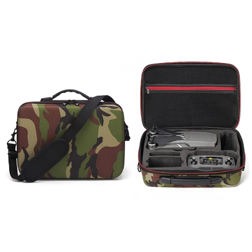 

PU EVA Camouflage Portable Single Shoulder Storage Travel Carrying Cover Case Box for DJI Mavic 2 Pro / Zoom(Camouflage)