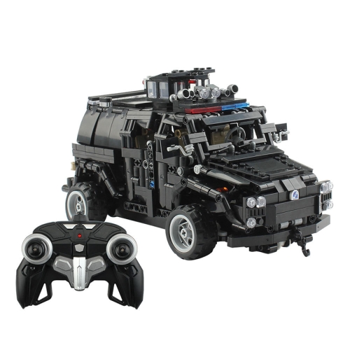 

MoFun MZ6002 DIY Assembly Building Block Remote Control Special Police Armored Vehicle