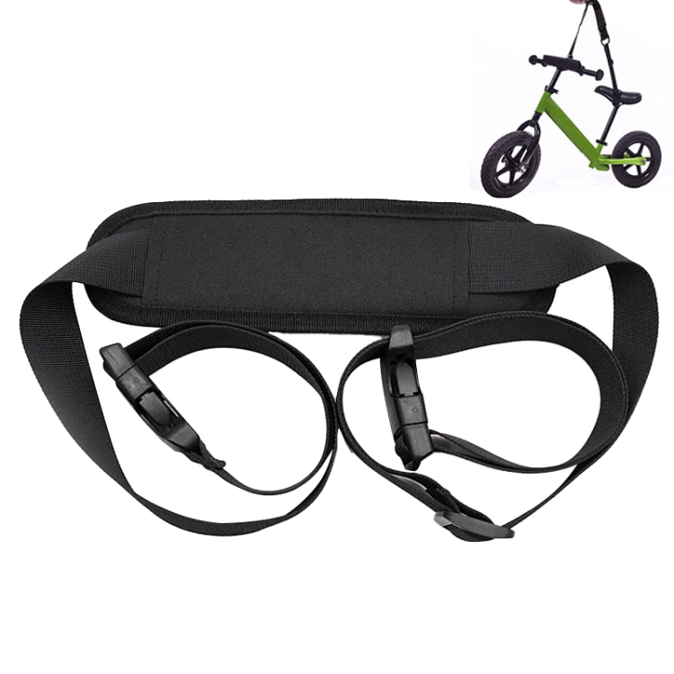 

For Xiaomi Mijia M365 Electric Scooter Multifunctional Release Buckle Nylon Shoulder Strap, Adjustable Length Range: 1.1-1.7m(Black)