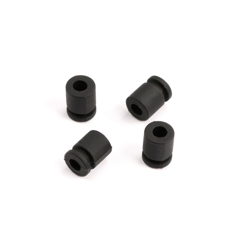 

100 PCS Damping Rubber Column 4In1 ESC Shock-absorbing Ball Aerial Model Accessories For iFlight F4/F7 Flight Control Fly Tower FPV RC (Black)