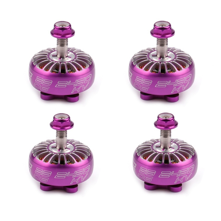

4 PCS iFlight XING 2306 2450KV CNC RC 4S Brushless Motor for DIY RC Racing Drone