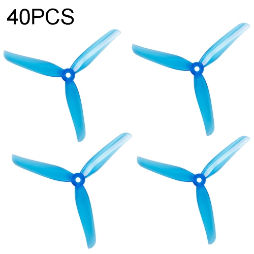 

40PCS iFlight Nazgul 5140 5.1 inch 3-Blade FPV Freestyle Propeller for RC FPV Racing Freestyle 4S 6S Drones (Blue)