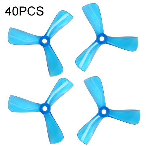 

40PCS iFlight Cine 3040 3 inch 3-Blade FPV Freestyle Propeller for RC FPV Racing Freestyle Drones BumbleBee MegaBee Accessories (Blue)