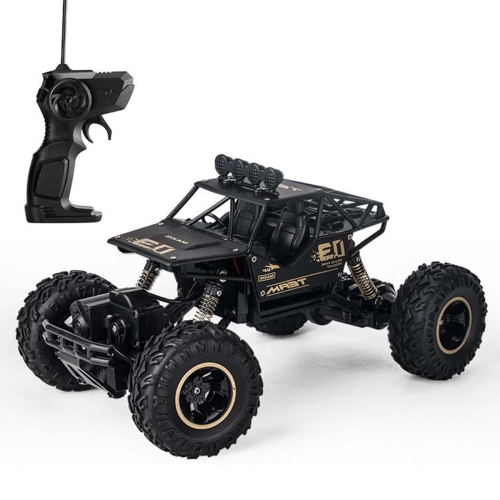 

HD6026 1:16 Large Alloy Climbing Car Mountain Bigfoot Cross-country Four-wheel Drive Remote Control Car Toy, Size: 28cm(Black)