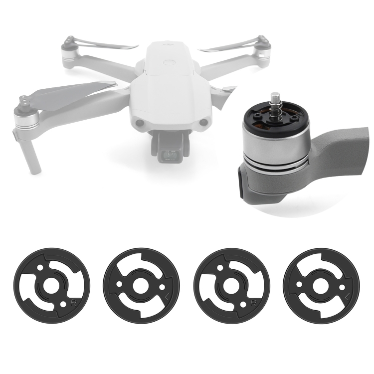 

STARTRC 4 PCS 7238-CW-Motor Quick-release-Propellers Fixed Holder Guard for DJI Mavic Air 2(Black)