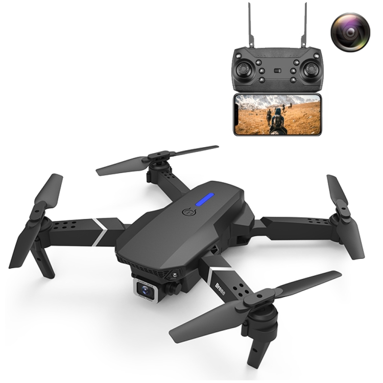 LS-E525 Pro 4K Single HD Camera Three-sided Obstacle Avoidance High-definition Aerial Drone Mini Foldable RC Quadcopter Drone Remote Control Aircraft(Black)
LS-E525 Pro 4K Single HD Camera Three-sided Obstacle Avoidance High-definition Aerial Drone Mini Foldable RC Quadcopter Drone Remote Control Aircraft(Black)