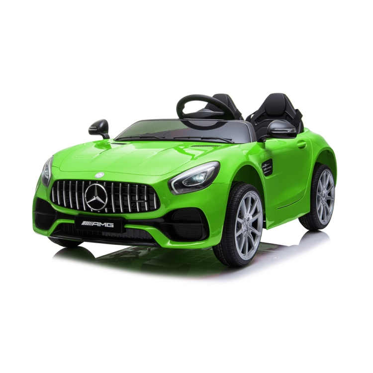 

[US Warehouse] Mercedes-Benz GT Car LZ-920 2.4G Wireless Remote Control Driving Children Toy Car with 3 Speed Modes & LED Lights & Horn & Seat Belt & AUX, Suitable for Ages: 3-5 Years Old(Green)