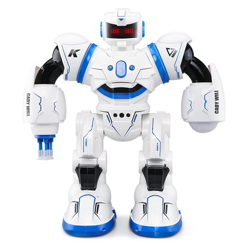 

YDJ-K1-YW Programmable Remote Control Intelligent Early Education Robot (Blue)