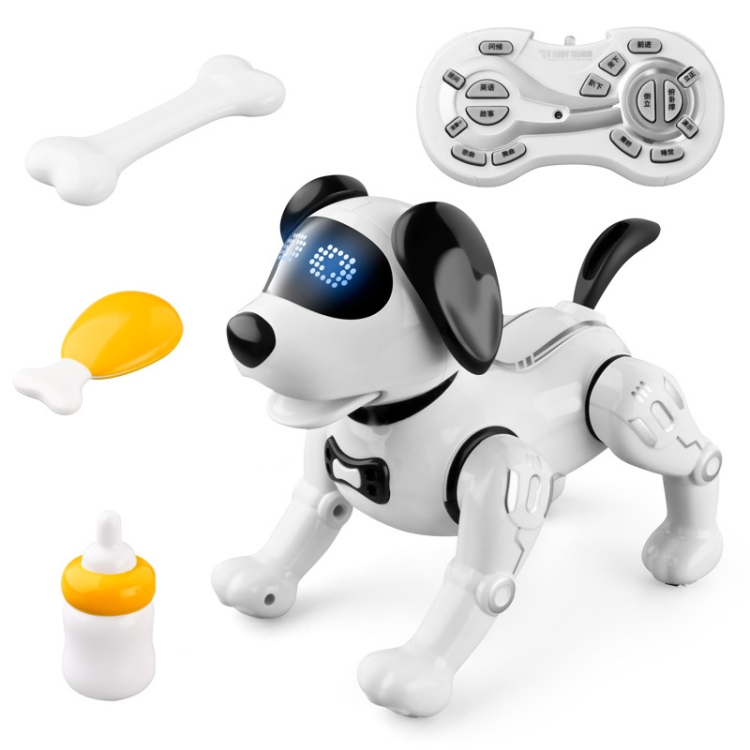 

YDJ-K11 Programable Remote Control Robot Dog RC Toy (White)