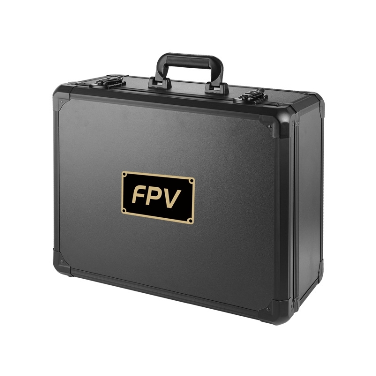 

For DJI FPV Aluminum Alloy Explosion-proof Suitcase Portable Storage Box Case Travel Carrying Bag, No Disassembly Propeller