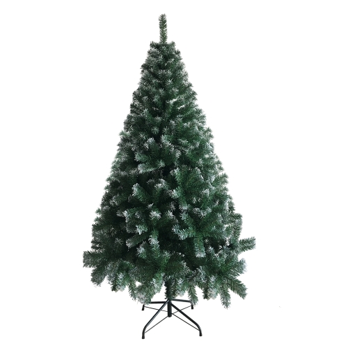 

[UK Warehouse] 6FT Spray White PVC Christmas Tree with 650 Branches & Holder