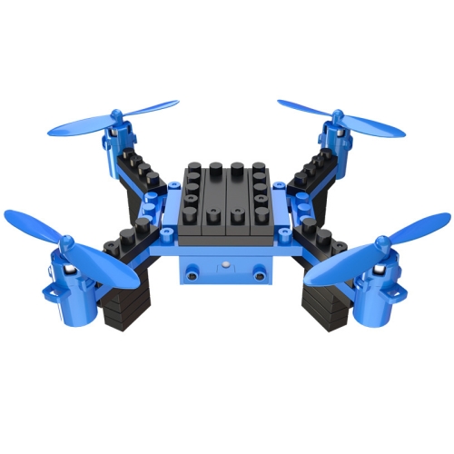 

DEER MAN 902HS Assembling Blocks 6-Axis Quadcopter with Remote Control & 0.3MP WIFI Camera, Support Headless Mode & Altitude Hold(Blue)