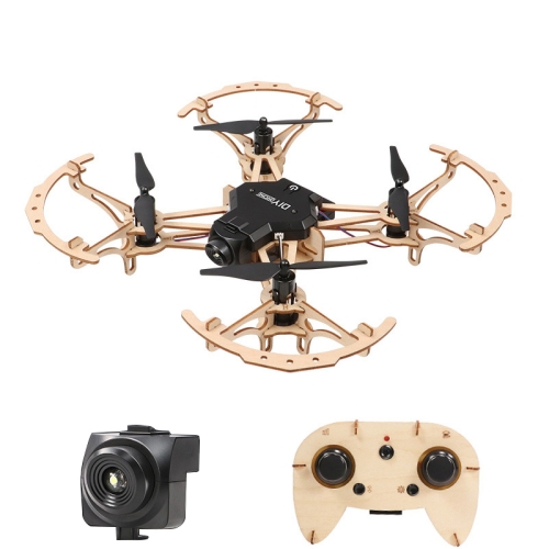 

DEER MAN M2 DIY Building Wooden 4-Axis Quadcopter with Remote Control, Support Headless Mode & Altitude Hold