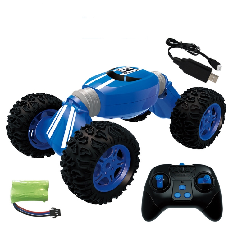 

CV8818 Four-wheel Drive Climbing Car Model 2.4G Remote Control Off-road Deformation Car (Blue)