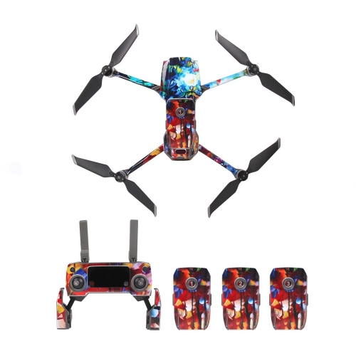 

Fashion Cool Waterproof All-surround PVC Sticker Kit for DJI Mavic 2 Pro / Zoom Drone Quadcopter